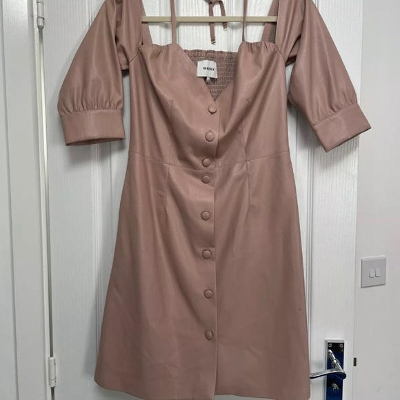 Nanushka Shreya Dress in Rose - Picture 3 of 10